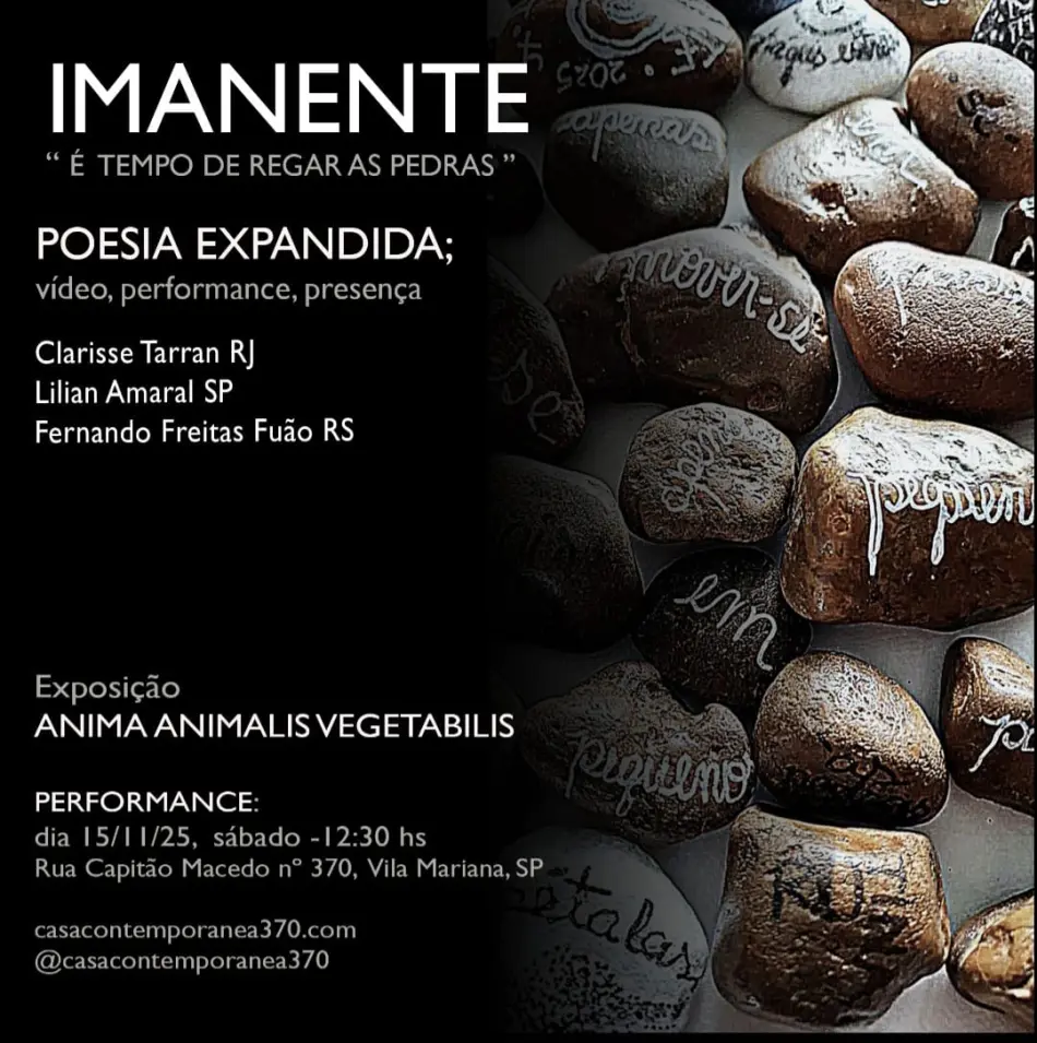 Cartel Exhibición Anima Animalis Vegetabilis