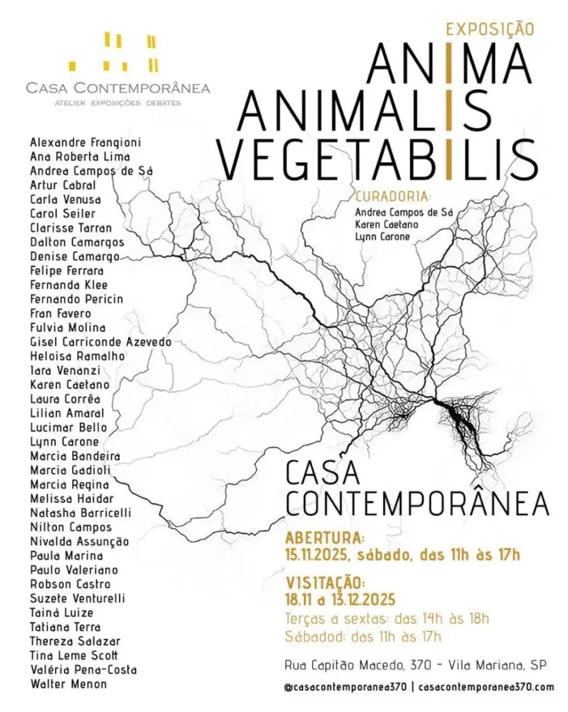 Cartel Exhibición Anima Animalis Vegetabilis