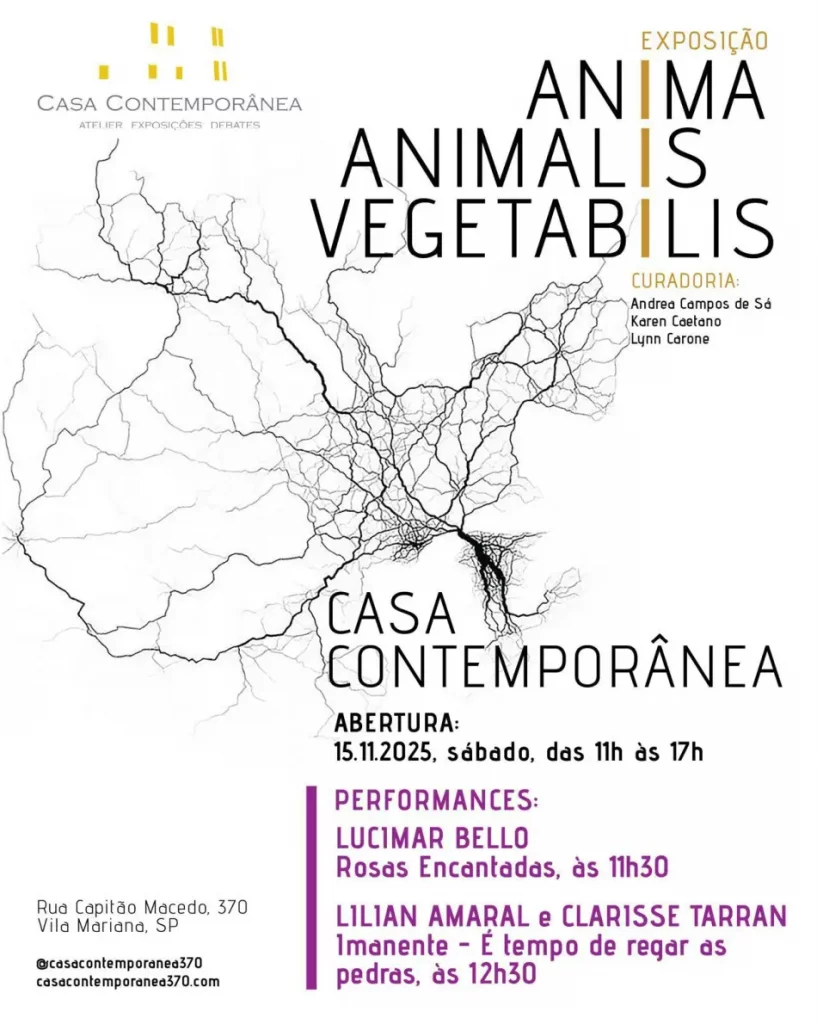 Cartel Exhibición Anima Animalis Vegetabilis