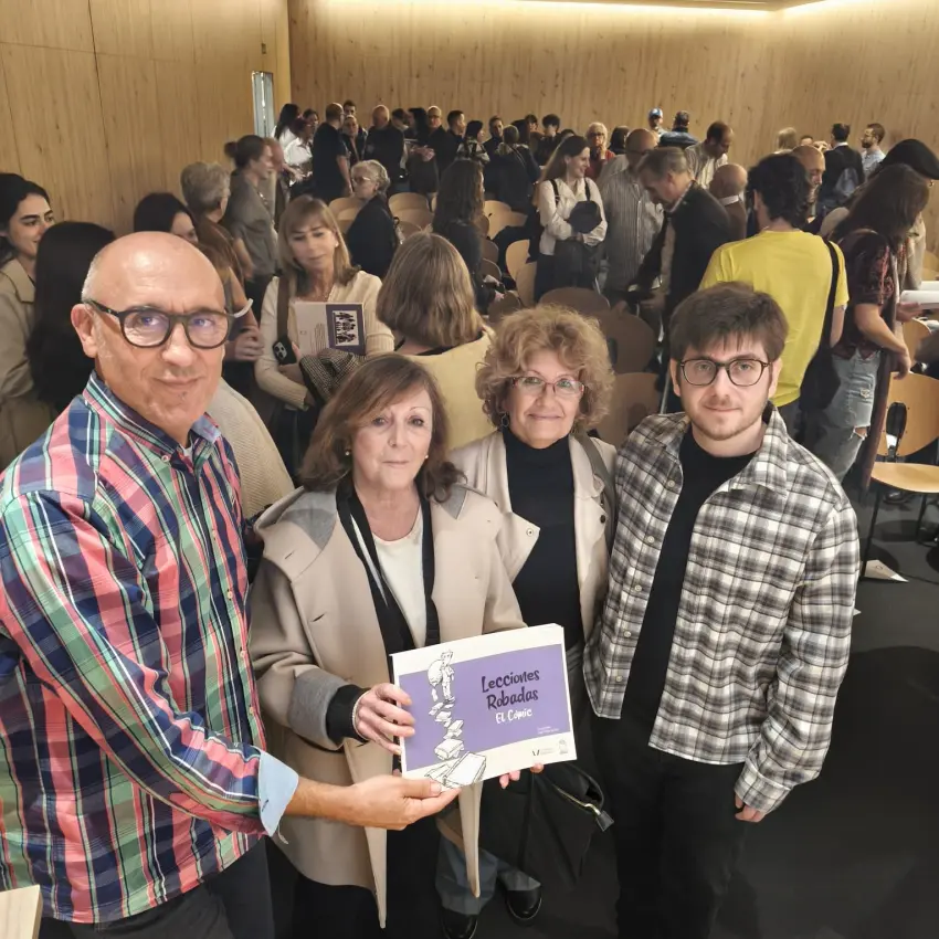 Luís Vivas, Amparo Zacarés, Christine Nicoulaud y Álvaro Zacarés(ZAKI)