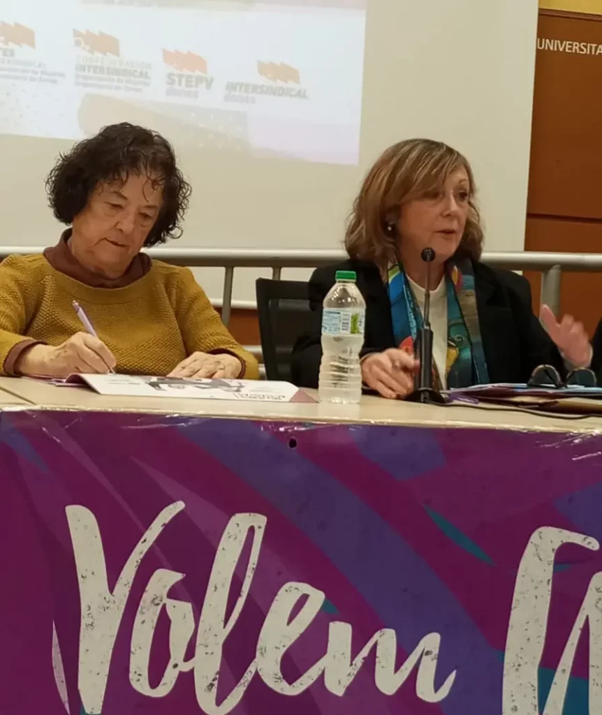 Elena Simón Rodríguez y Amparo Zacarés, Enero 2026 intervienen en la Sede universitaria ciudad de Alicante