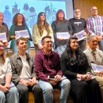 Grupo de dibujantes del proyecto "Lecciones robadas, el cómic"